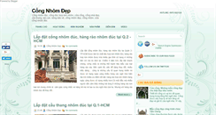 Desktop Screenshot of congnhomduc.com